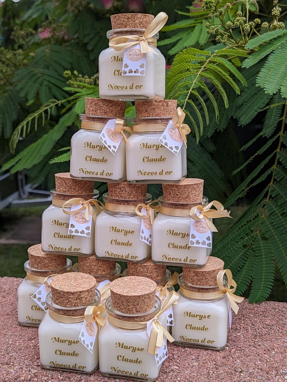 Bougie événement (lot de 5p)