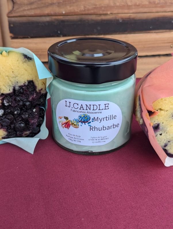 Myrtille Rhubarbe