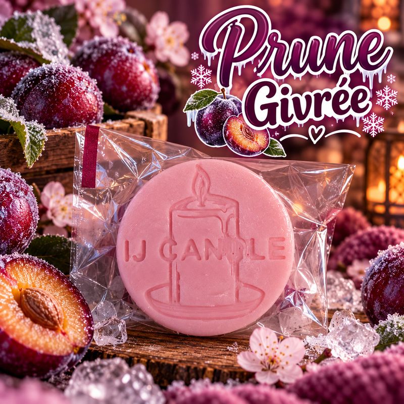 Prune givrée