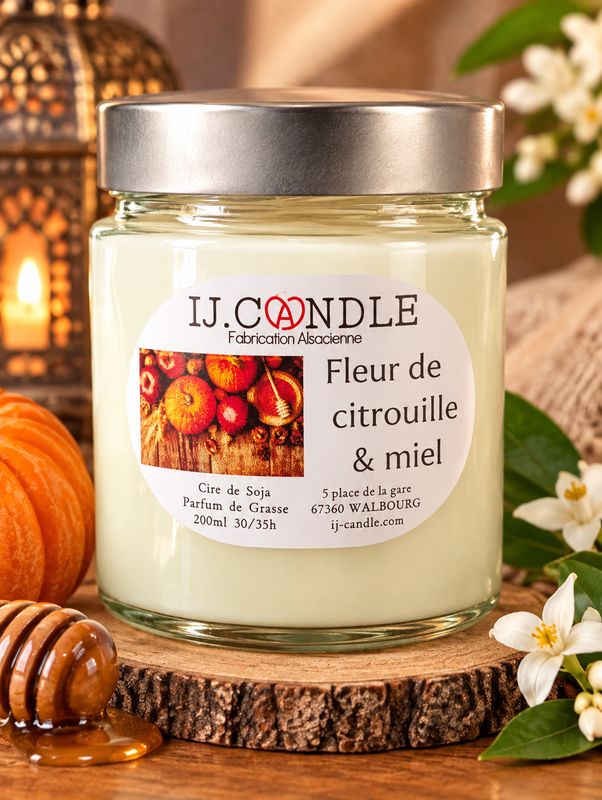 Fleur de citrouille & miel