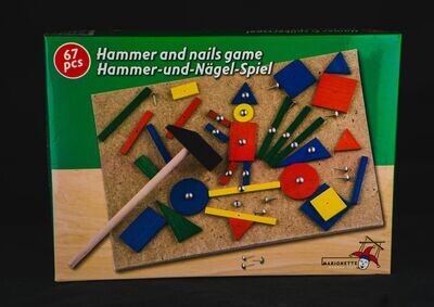 Hammer und Nägel Spiel