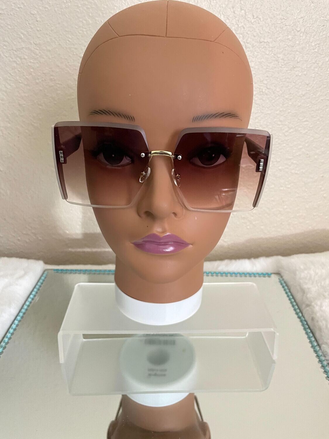 Large Frame Sunglasses - Brown