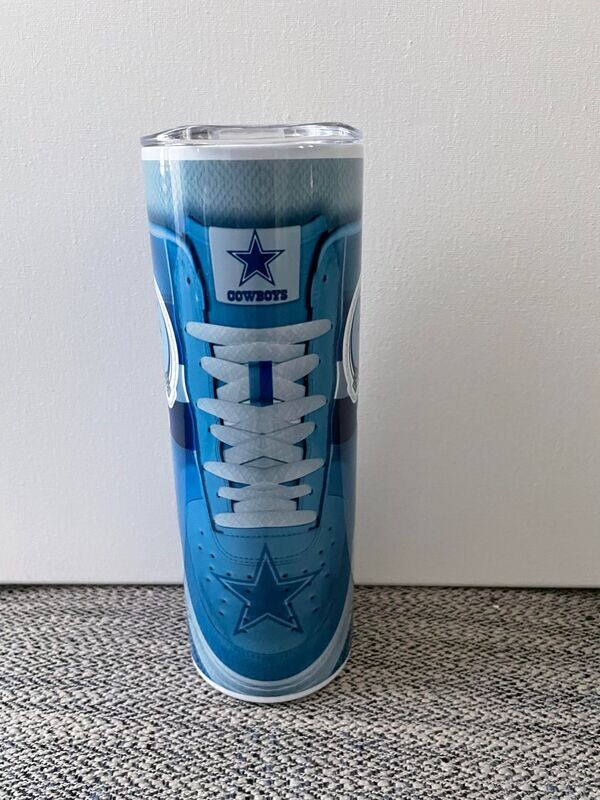 Blue Snicker Tumbler