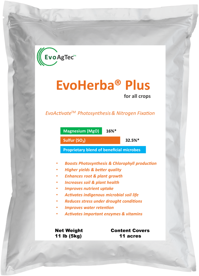 EvoHerba®Plus in 11lbs bags