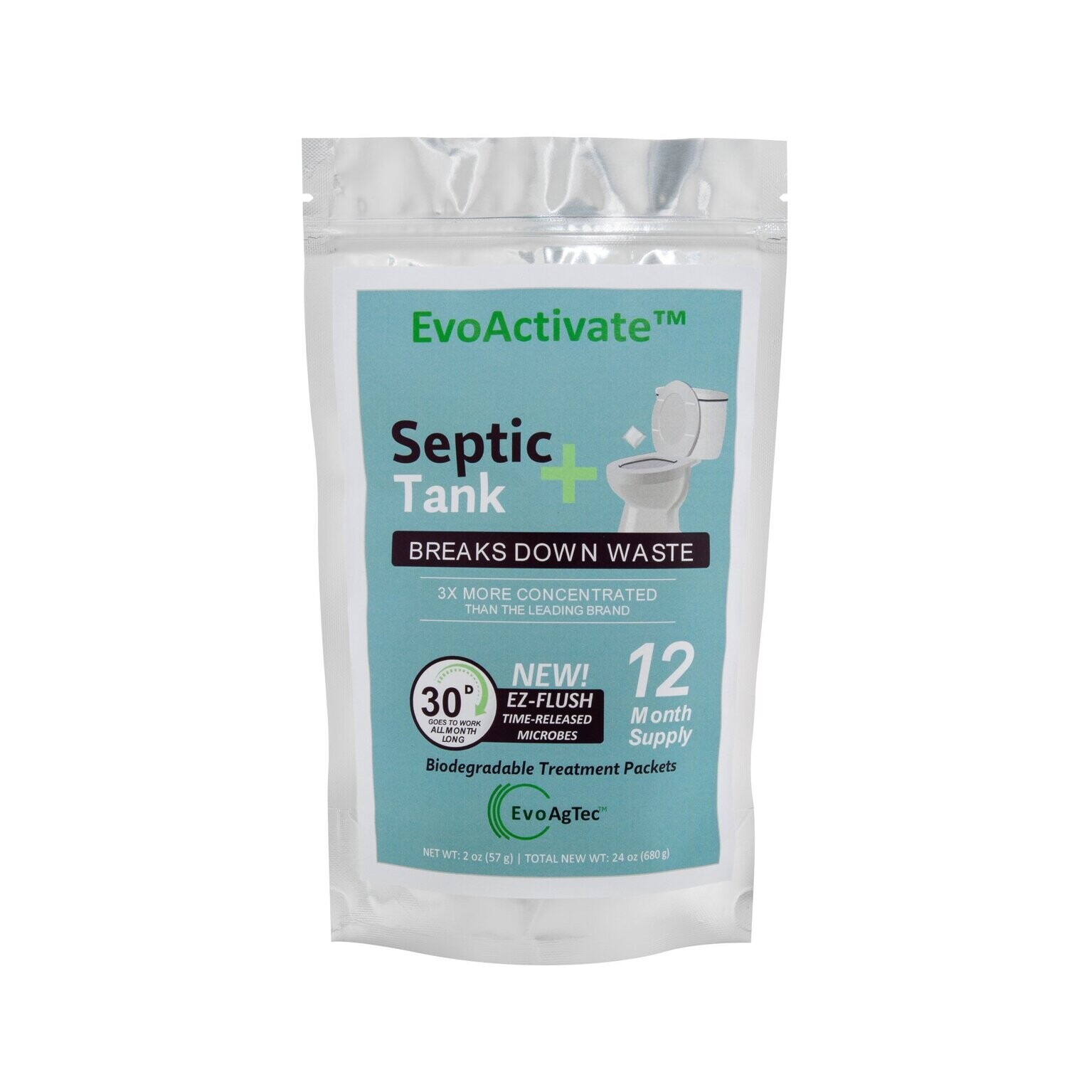 EvoActivate™ for Septic Tanks 12 months supply EvoActivate™ for Septic Tanks 12 months supply