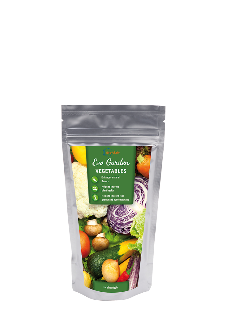 EvoVegetable® for all kinds of Garden Vegetables in 200gr. bag (7.05oz) EvoVegetable® for all kinds of Garden Vegetables in 200gr. bag (7.05oz)