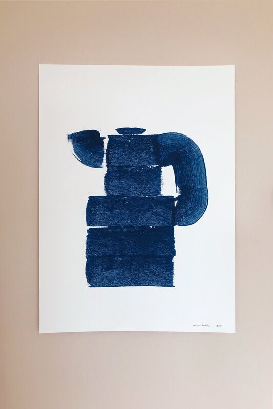 PLAKKENPOT K BLUE 30x40cm