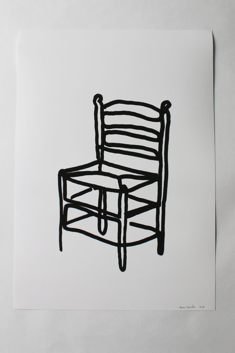 STOKKENSTOEL D C 42x59,4cm