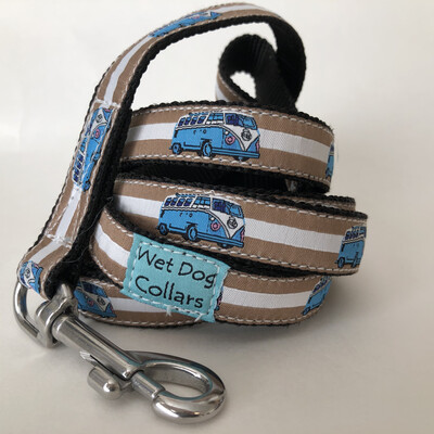 Bessie the Bus Narrow Dog Leash