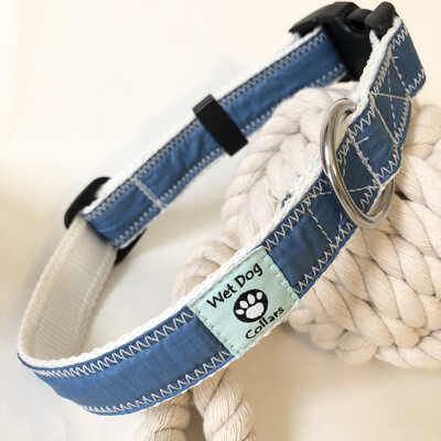 Spinnaker sail dog collar
