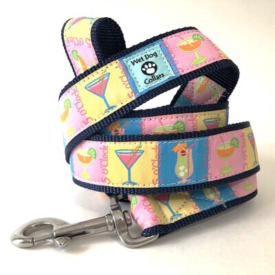 Happy Hour Wide Dog Leash