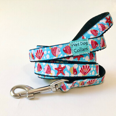 Happy Fish Narrow Dog Leash