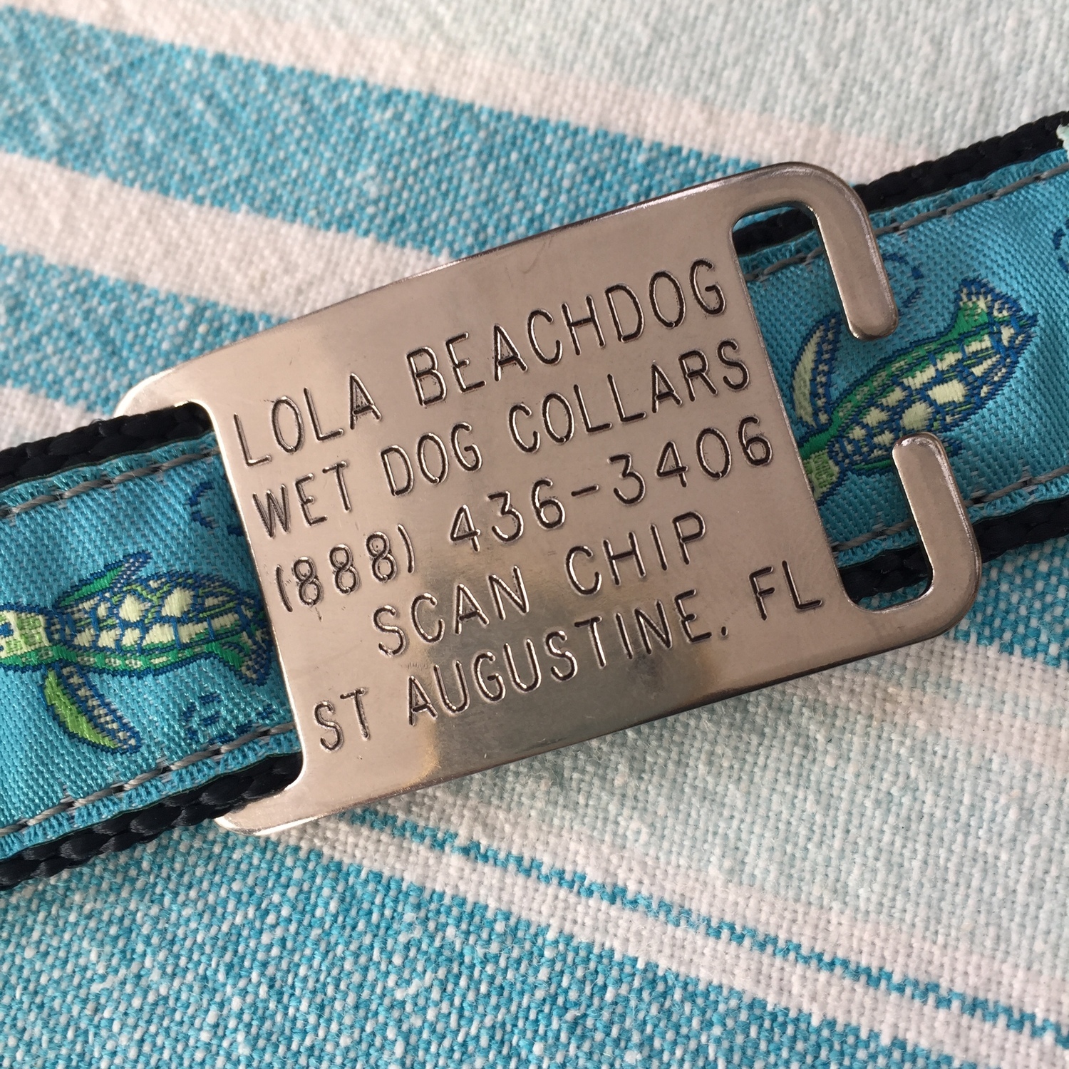 Personalize Your Dog Collar - Slide On Tag