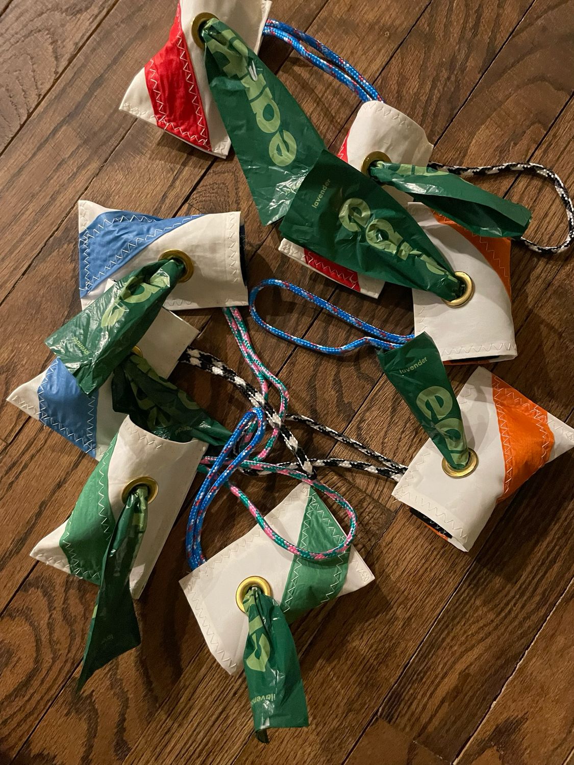 Sailcloth Dog Bag Holder