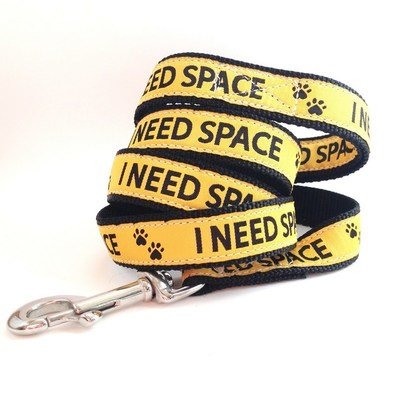 Need Space Dog Leash - Yellow Dog Project