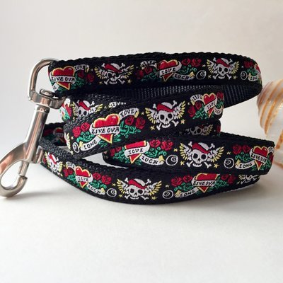 Tattoo Narrow Dog Leash