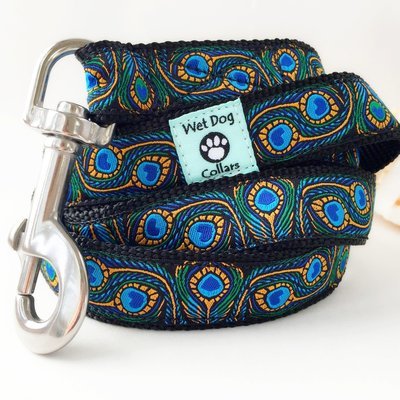 Ponce&#39;s Peacocks Dog Leash
