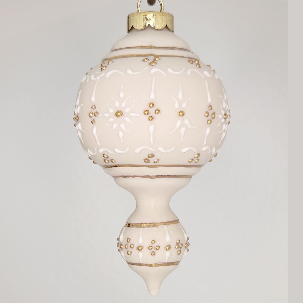 Castlebar Cherish Ivory Porcelain Christmas Ornament 4"