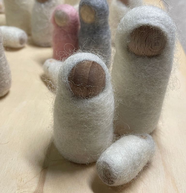 Minimalistische Krippe Minimalistische Krippe