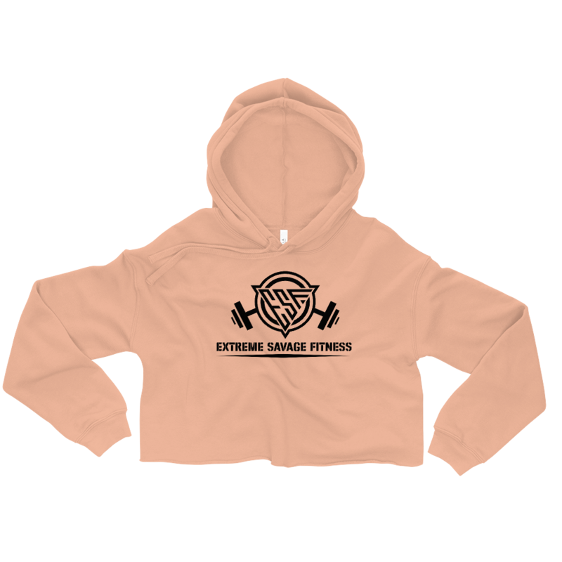 Cropped Pullover Hoodie