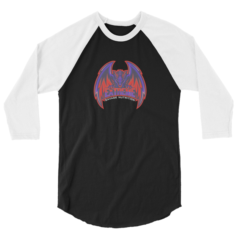 Unisex 3/4 Length Baseball Tee