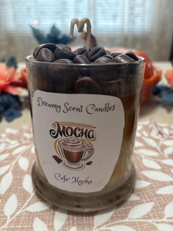 Cafe Mocha 12oz Soy Candle