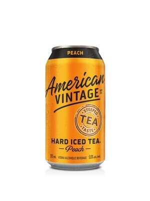 AMERICAN VINTAGE HARD PEACH ICED TEA 6PK