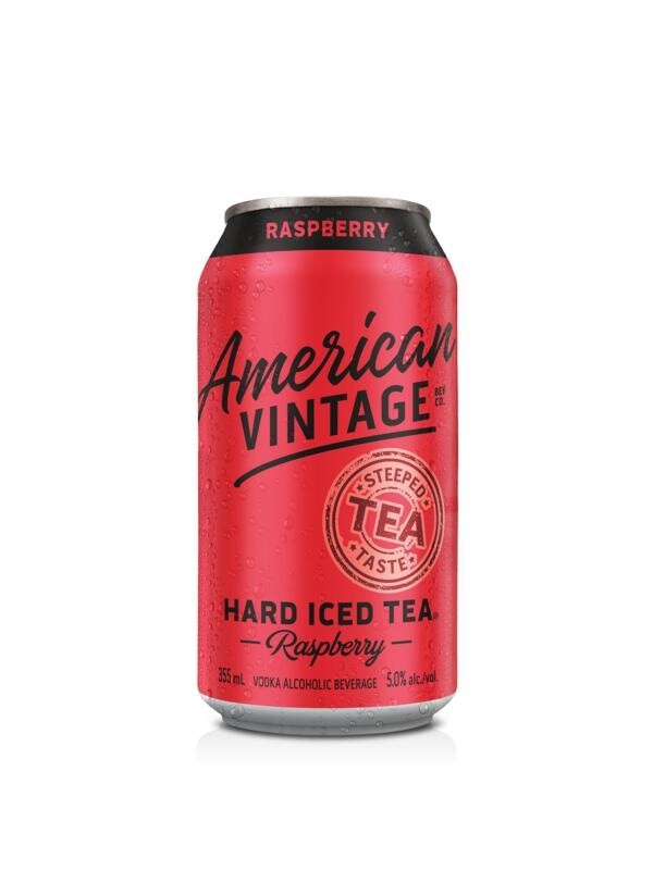 AMERICAN VINTAGE ICED TEA RASPBERRY 6PK