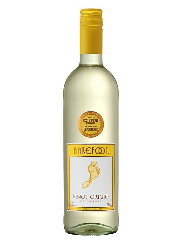 BAREFOOT PINOT GRIGIO 750ML