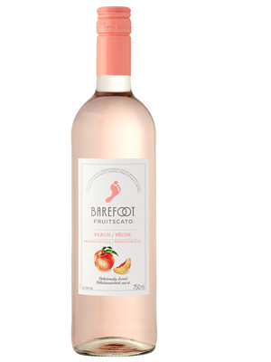 BAREFOOT FRUITSCATO PEACH 750ML