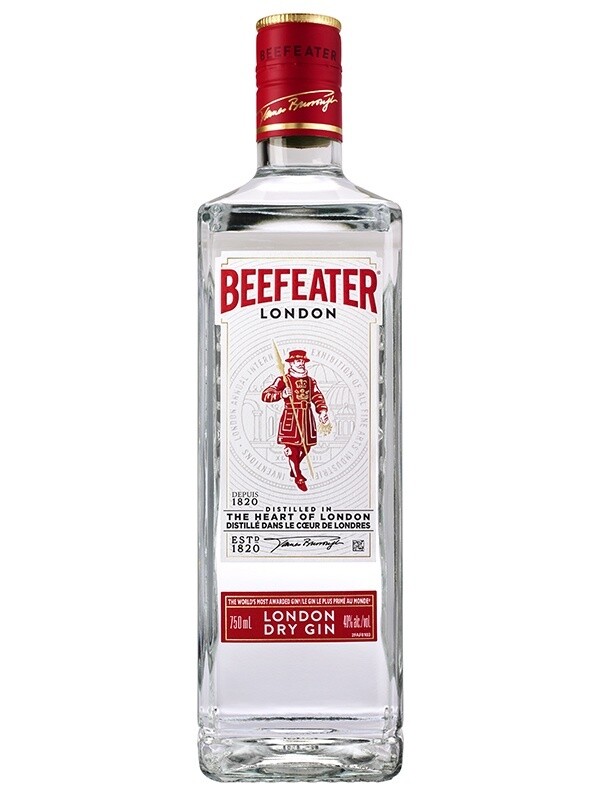 BEEFEATER LONDON DRY GIN 750ML