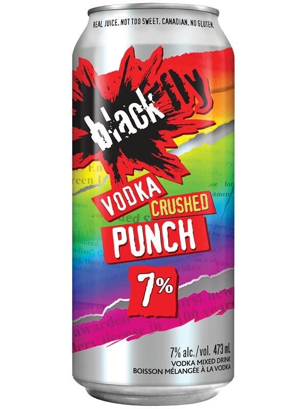 BLACK FLY VODKA CRUSHED PUNCH 473ML