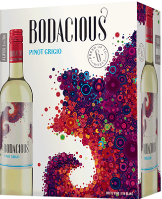 BODACIOUS PINOT GRIGIO 4L