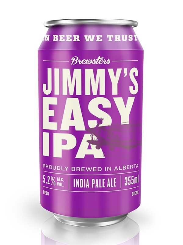 BREWSTERS JIMMY&#39;S EASY IPA 6PK CAN