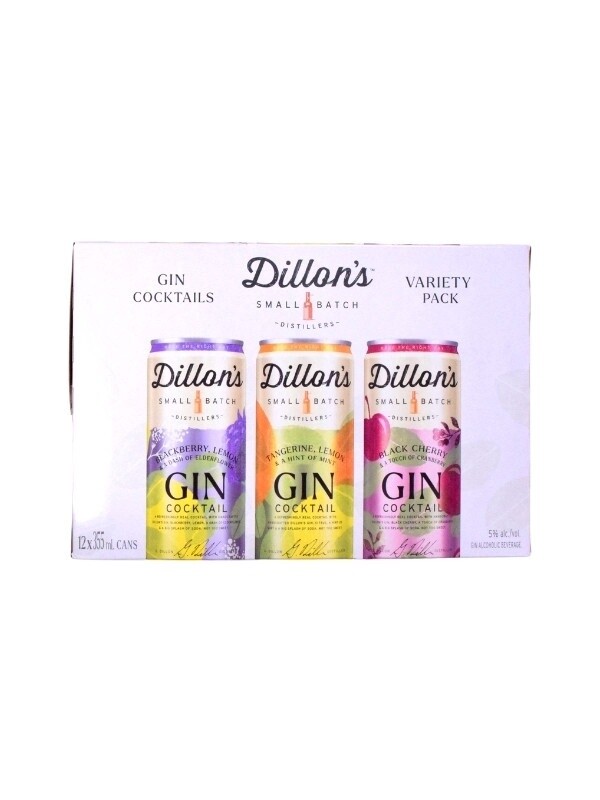 DILLON&#39;S GIN VARIETY 12 PK