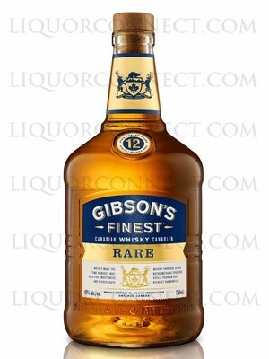 GIBSON'S FINEST RARE 12 YEAR OLD 750ML