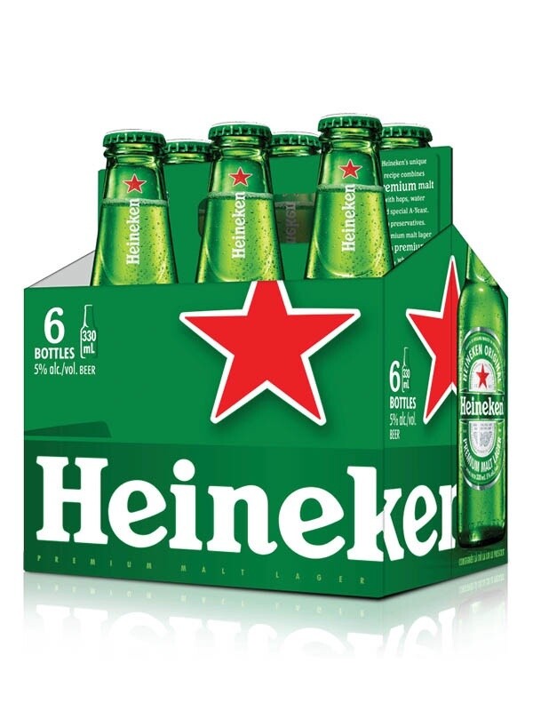 HEINEKEN LAGER 6BTL