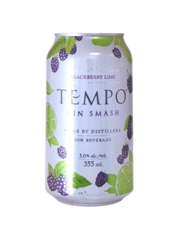 TEMPO GIN SMASH BLACKBERRY LIME 6PK CAN