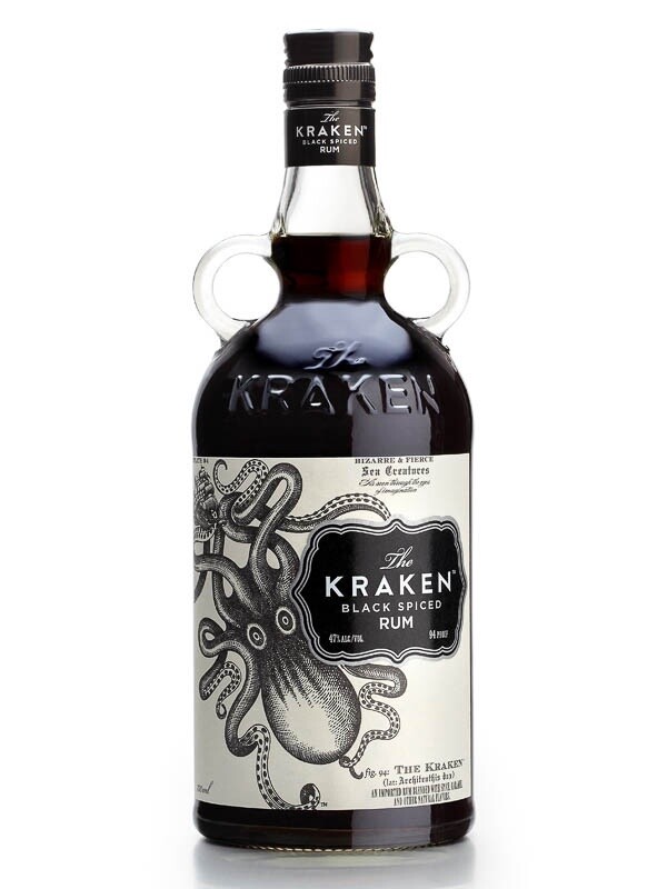 THE KRAKEN BLACK SPICED RUM 750ML