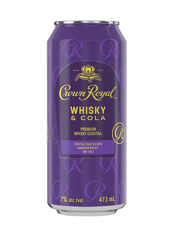 CROWN ROYAL WHISKY &amp; COLA 473ML