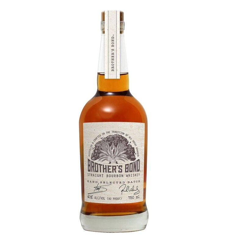 BROTHER&#39;S BOND STRAIGHT BOURBON WHISKEY 750ML
