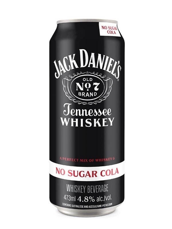 JACK DANIEL&#39;S &amp; COKE ZERO 473ML