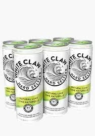 WHITE CLAW NATURAL LIME 6 PK