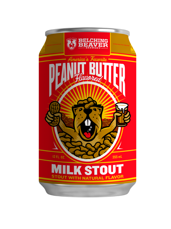 BELCHING BEAVER PEANUT BUTTER MILK 355ML