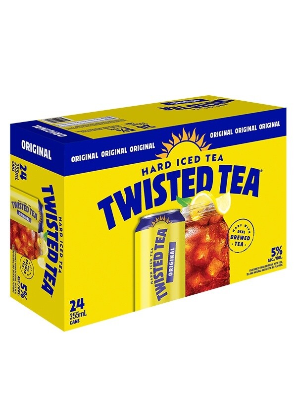 TWISTED TEA ORIGINAL HARD ICED TEA 24PK