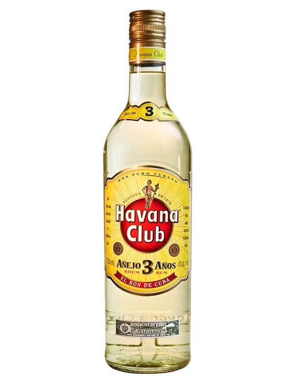 HAVANA CLUB 3YR 750ML