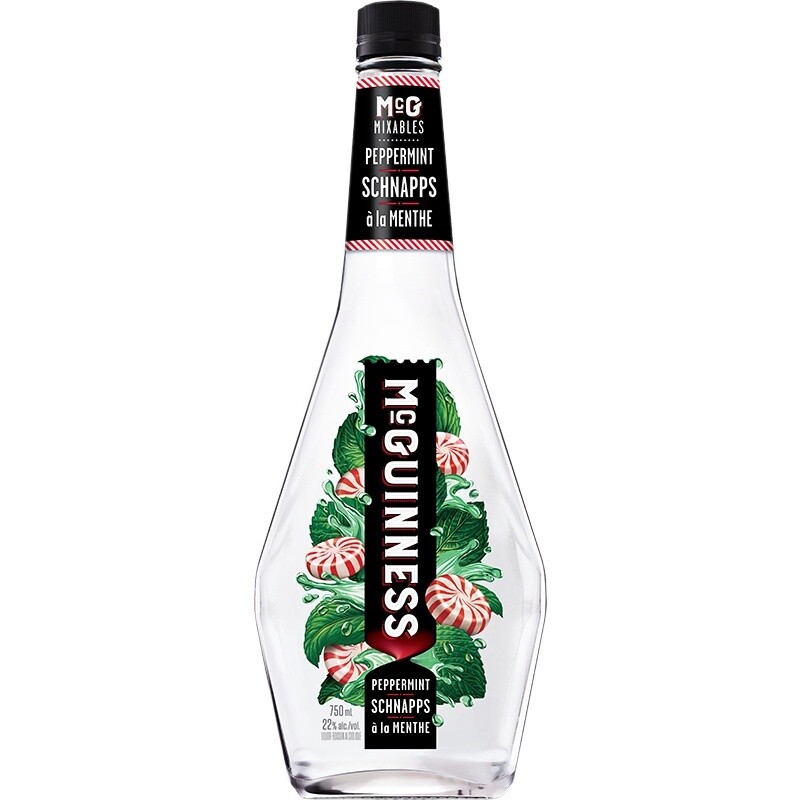 MCGUINNESS PEPPERMINT SCHNAPPS 750ML