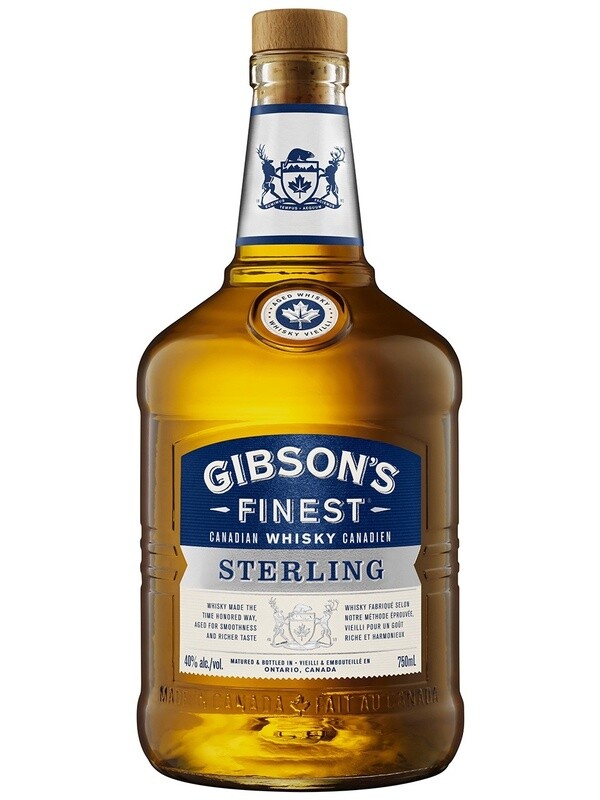 GIBSON&#39;S FINEST STERLING 750ML