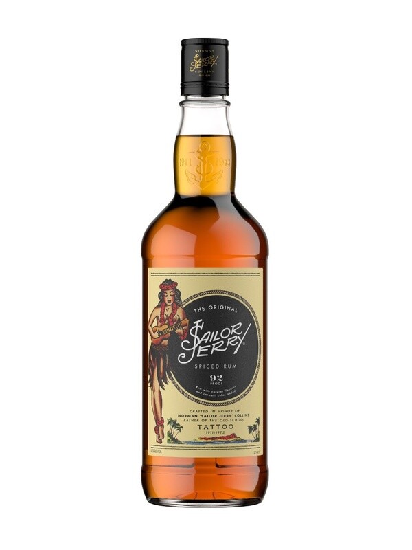 SAILOR JERRY SPICED RUM 750ML