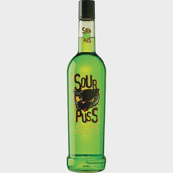 SOUR PUSS - SOUR APPLE 750ML